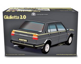 Alfa Romeo Giulietta 2.0 1980 Rosso Alfa Laudoracing 1:18 Resinemodell (Türen, Motorhaube... nicht zu öffnen!)